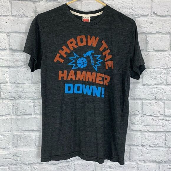 HOMAGE Other - Homage graphic print Crewneck basketball short sleeve shirt sz medium men